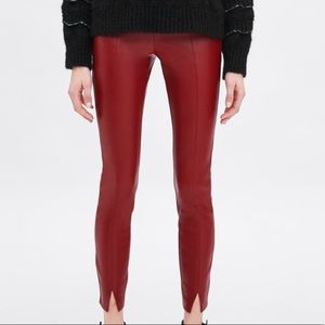 Faux Leather Leggings